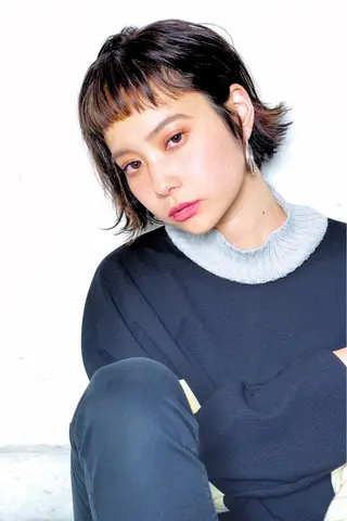 ショート 💗艶カラー💗 CECILのヘアスタイル