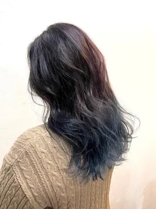 カラー ルーツカラー/ デザインカラー/井川のヘアスタイル