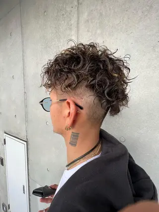 ショート メンズ 難波 勝哉のヘアスタイル