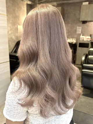 ロング カラー 🩶mana🩶艶髪 /カラーオンカラーのヘアスタイル