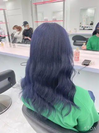 セミロング カラー お客様満足No.1 🌈Neneのヘアスタイル