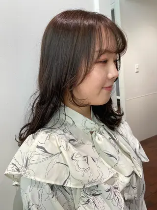 セミロング カラー CURIO/南船場 /RIN💈🍎のヘアスタイル