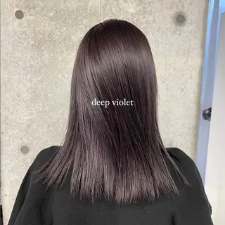 セミロング カラー ハイトーン/ボブ /HBL/AYUNAのヘアスタイル