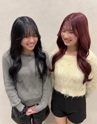 ロング 心斎橋🤍inity KIKOのヘアスタイル