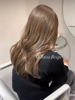 セミロング 美髪✨艶髪✨髪質改善 カラー特化❣辻本悠心のヘアスタイル