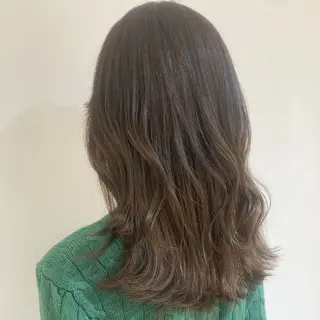 セミロング 🌈似合わせカット 中村隆寛のヘアスタイル