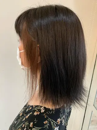 カラー 柴田 結衣のヘアスタイル