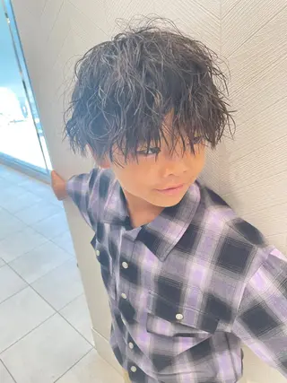 パーマ メンズ メンズパーマ特化🏅 中村 凌のヘアスタイル