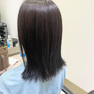 ミディアム カラー ヘアアレンジ いわい せよりのマツエク・マツパデザイン