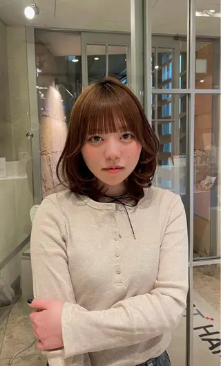 ミディアム カラー EAST  HAM所属・野呂 一遥のヘアスタイル