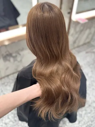 ロング カラー ワンホン🎀韓国ヘア 💞渋谷/GAKUのヘアスタイル