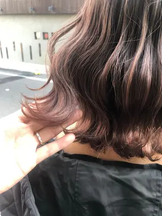 ミディアム カラー olino 【オリノ】西田辺のヘアスタイル