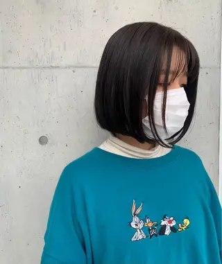 ショート カネコ ユカリのヘアスタイル