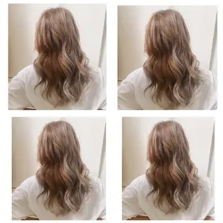 セミロング カラー 京都大人女性ショート 徒歩1分/秋山のヘアスタイル