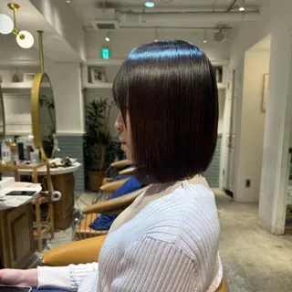 ミディアム 髪質改善/ボブ /韓国/erikoのヘアスタイル