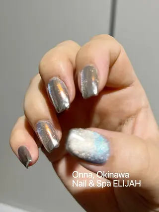 ネイル ダンラップ新里 友簣乃のネイルデザイン