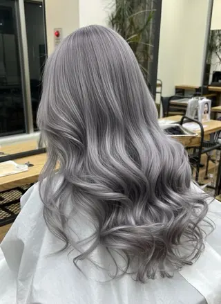 ロング カラー belle   表参道　terrace所属・抜きっぱなしブロンド /ハイトーン/カナタのヘアスタイル