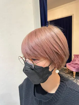 ショート カラー IA shibuya /山下開世/髪質改善のヘアスタイル