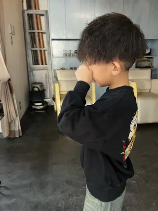 キッズ Mariana雛/ 西大分/ハイライトのヘアスタイル