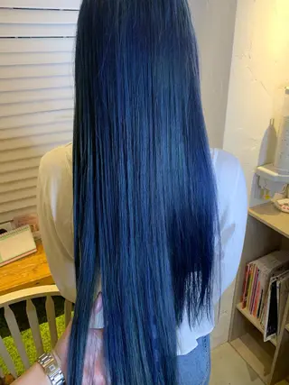 ロング カラー エクステ KAZUMAのヘアスタイル