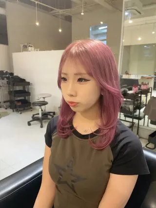 ミディアム Gran addict所属・狗巻彩羽 (イヌマキイロハ)のヘアスタイル