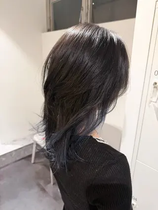 ミディアム ヘアアレンジ/ カラー/hazukiのヘアスタイル