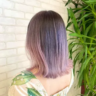 ミディアム カラー ノンダメージサロンBonheur銀座並木通り店所属・ULTOWA/銀座 ERIのヘアスタイル