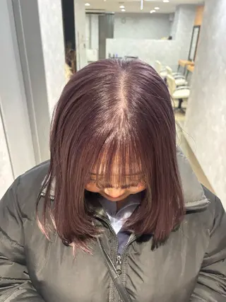 ミディアム カラー 🌐NATSUMI 🌐【寒色カラー】のヘアスタイル