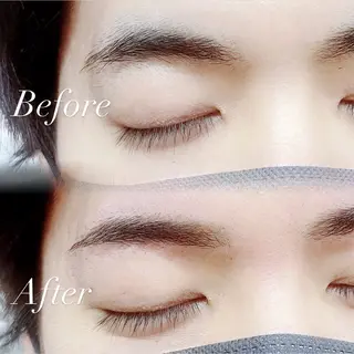 メンズ アイブロウ MONSTER EYELaSHのマツエク・マツパデザイン