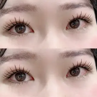 マツエク・マツパ alice天王寺所属・arisa .のマツエク・マツパデザイン