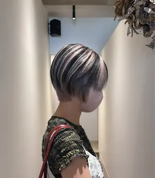 ショート カラー 艶髪/ハイトーン💎 レイヤー/Reijiのヘアスタイル