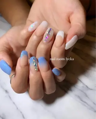 ネイル ﾈｲﾙﾙｰﾑﾘｯｶ 𝐦𝐚𝐲𝐮のネイルデザイン