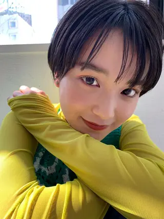 ショート カラー シャドウパーマ/ 波巻パーマYu-Kiのヘアスタイル