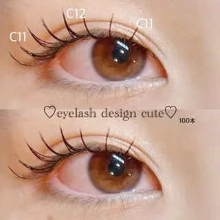 マツエク・マツパ AXSIA EYELASHのマツエク・マツパデザイン