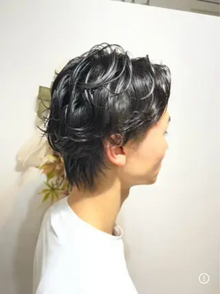 ショート 🌕酸性縮毛矯正 高野竜🌕のヘアスタイル