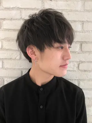 ショート カラー 似合わせ/小顔カット 🔷山方直也のヘアスタイル