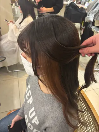 カラー 横浜/エクステ/ベー ジュ/おとはのヘアスタイル