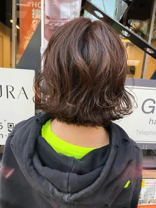 ショート カラー jill by gisel＿奥家のヘアスタイル