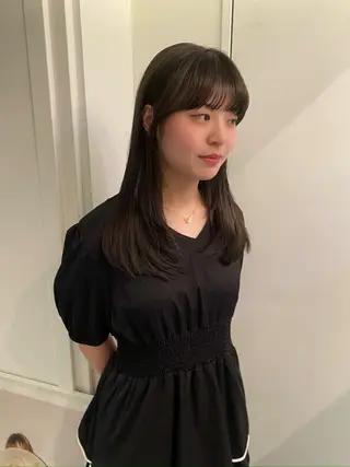 ミディアム カラー riria/ボブ /ブラウンカラー🎀のヘアスタイル