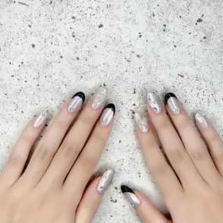 ロング カラー パーマ ヘアアレンジ メンズ キッズ ネイル マツエク・マツパ Salon Ｋのネイルデザイン