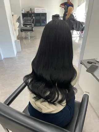 ロング Tint by alo所属・🐰FUMINA🐰 カットモデルのヘアスタイル