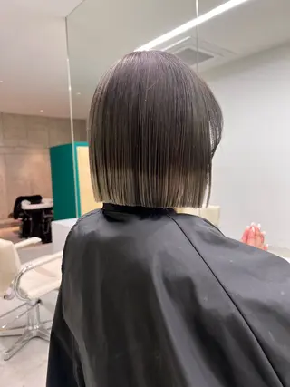 ミディアム カラー M Hair Salon所属・淀屋橋レイヤーパーマ ハッシュ/ASARIのヘアスタイル