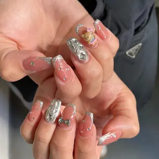 ネイル By moonネイル 🌷ワンホン/韓国風のネイルデザイン