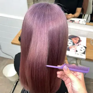 ミディアム カラー 🫧 harunaのヘアスタイル
