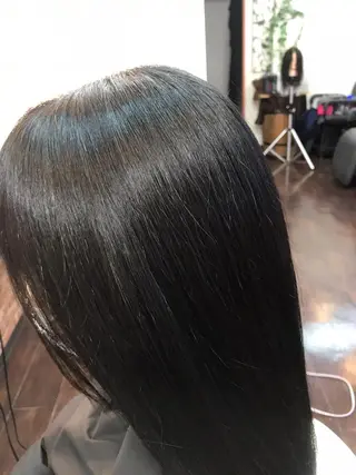 ロング パーマ 桧山 真のヘアスタイル