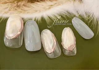 ネイル フルリール 【プライベートサロンのネイルデザイン