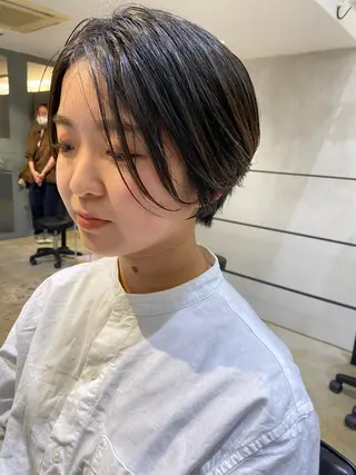 ショート 近藤 千裕のヘアスタイル