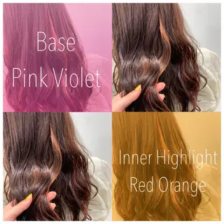 ロング カラー 💎 透明感カラー ✨Erina 💎のヘアスタイル