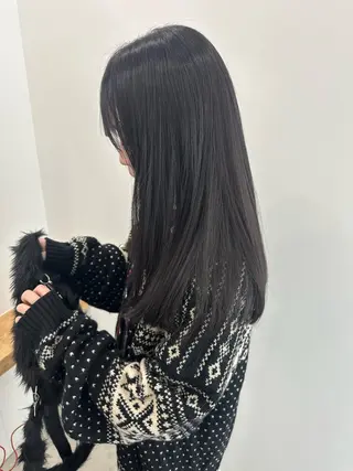 セミロング カラー ヘアセット/艶カラー 💐nao.のヘアスタイル