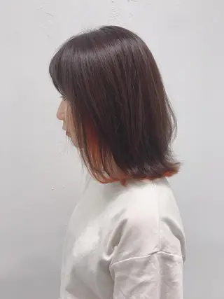 ショート カラー ヘアアレンジ 【代表】 たき〜のヘアスタイル